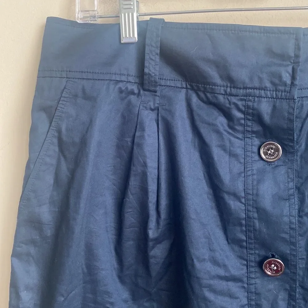 Burberry Brit Navy Mini Skirt 12